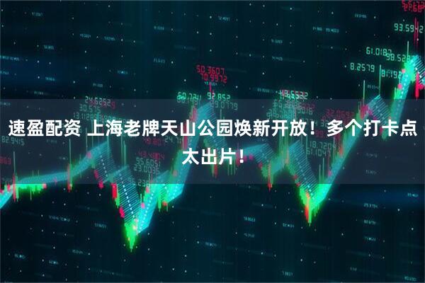 速盈配资 上海老牌天山公园焕新开放!多个打卡点太出片!